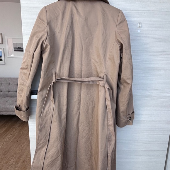 Tan Belted Trench Coat - Picture 5 of 7